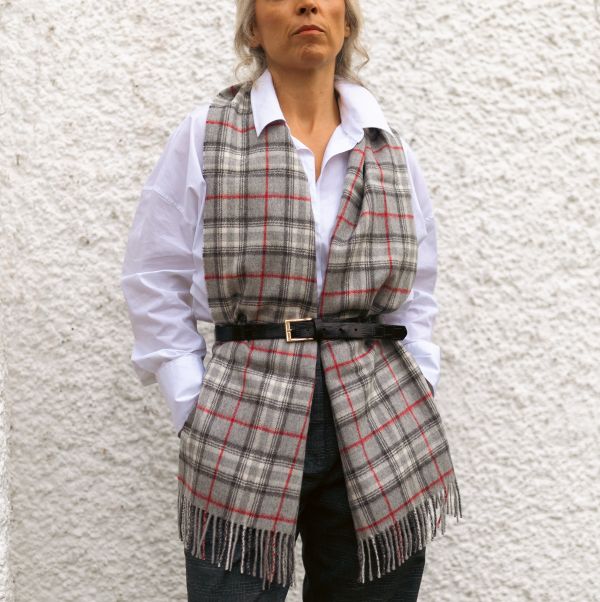 Bufanda escocesa Grey