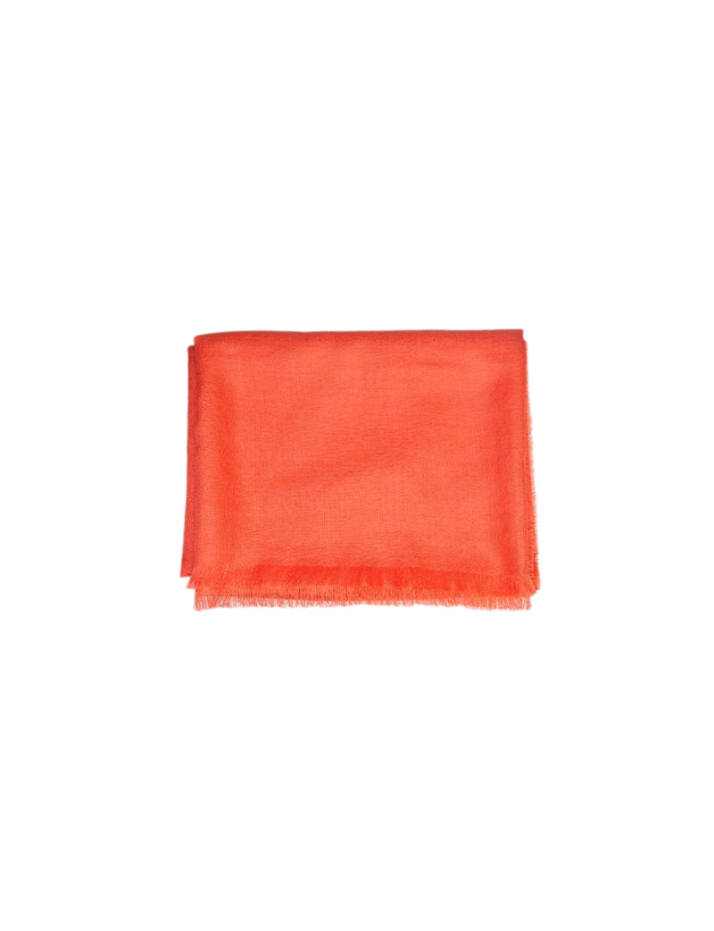 Chal royal de súper baby alpaca de Perú y seda color Salmón