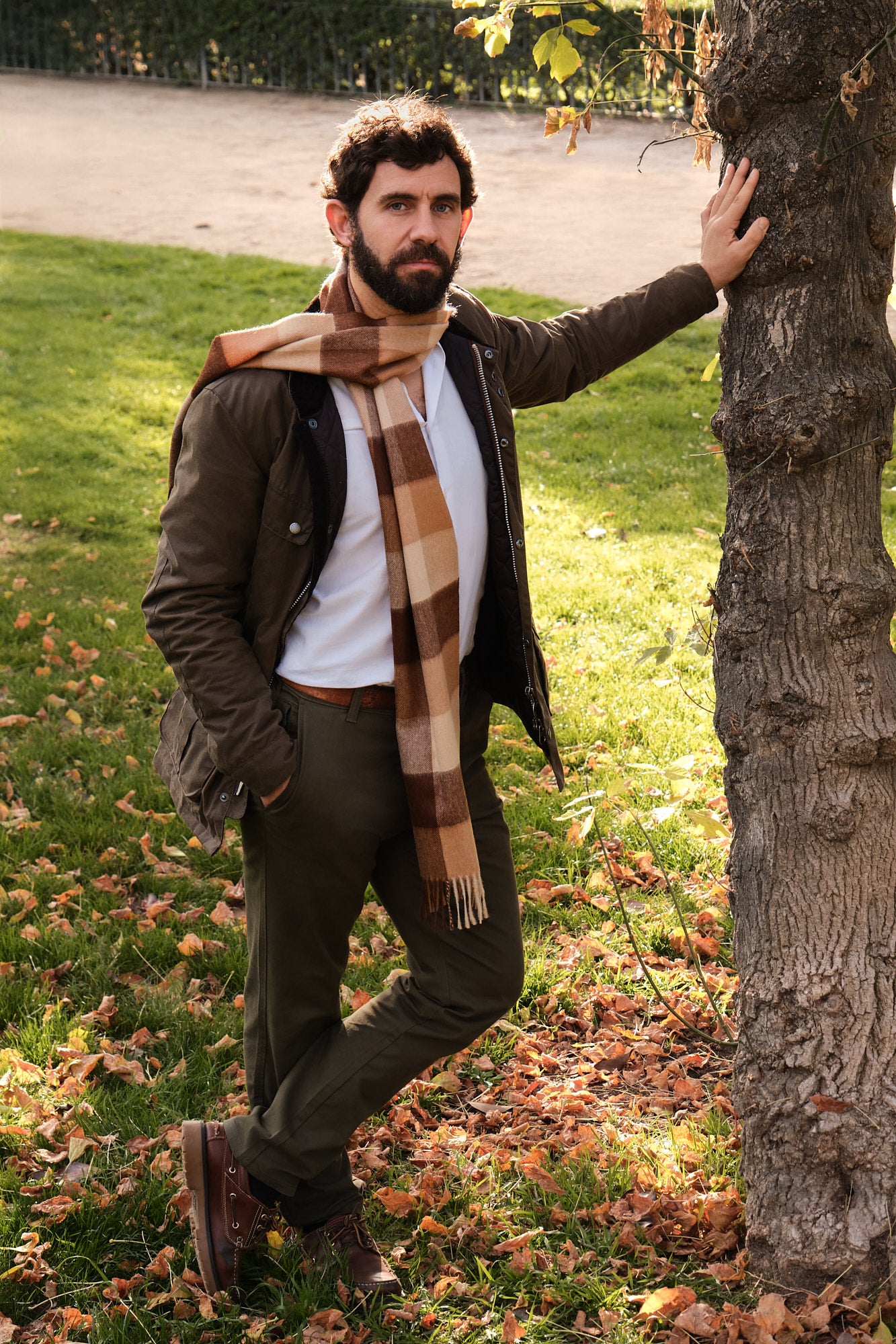 Bufanda buffalo Marrón