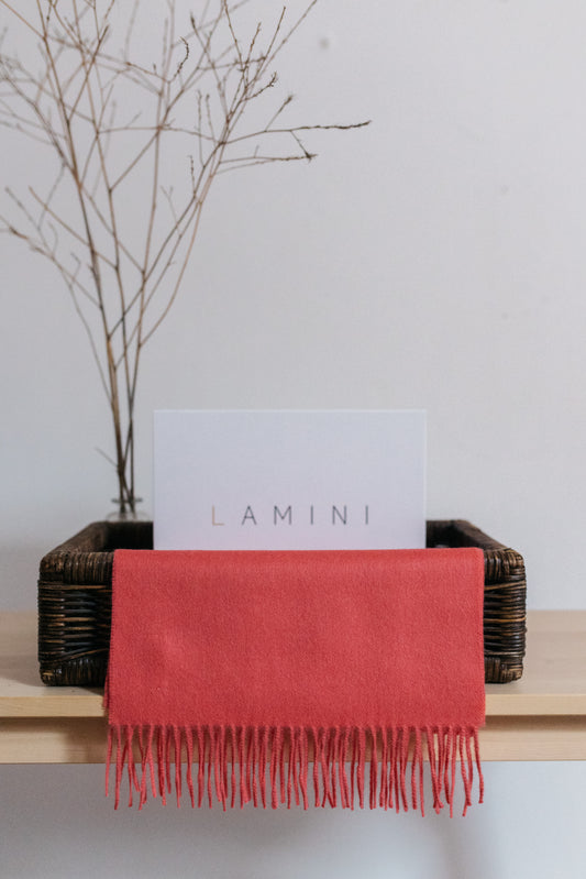 Bufanda lisa Irish Rose