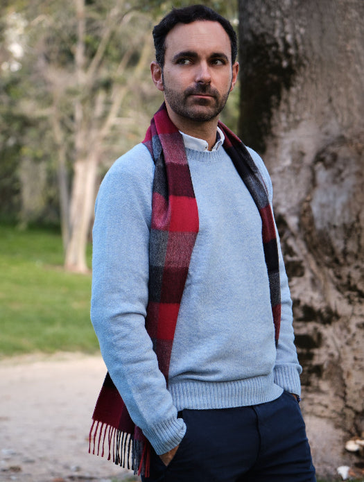 Bufanda buffalo Roja